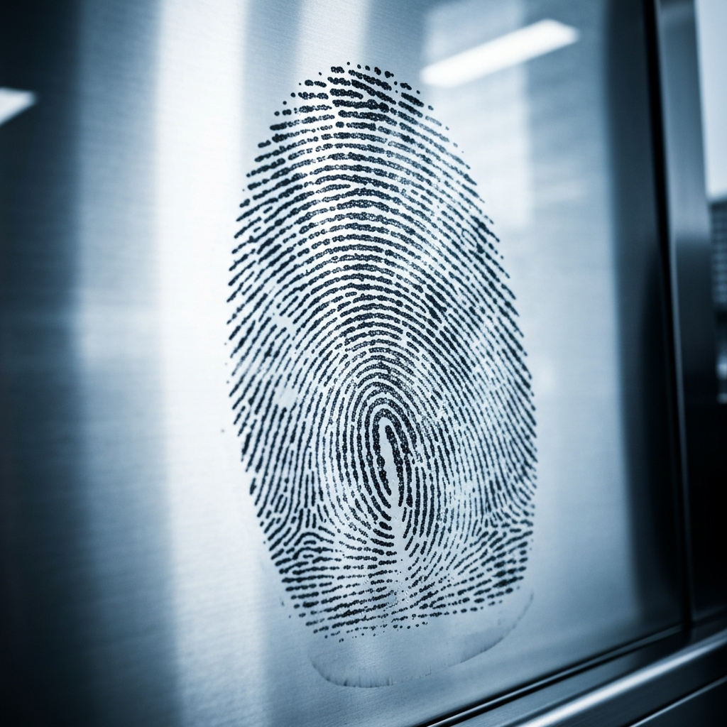 ¿Cómo pedir una cita para datos biométricos en migración paso a paso? 2 Simbolo fotografico de seguridad migratoria huella; Como pedir una cita para datos biometricos en migracion