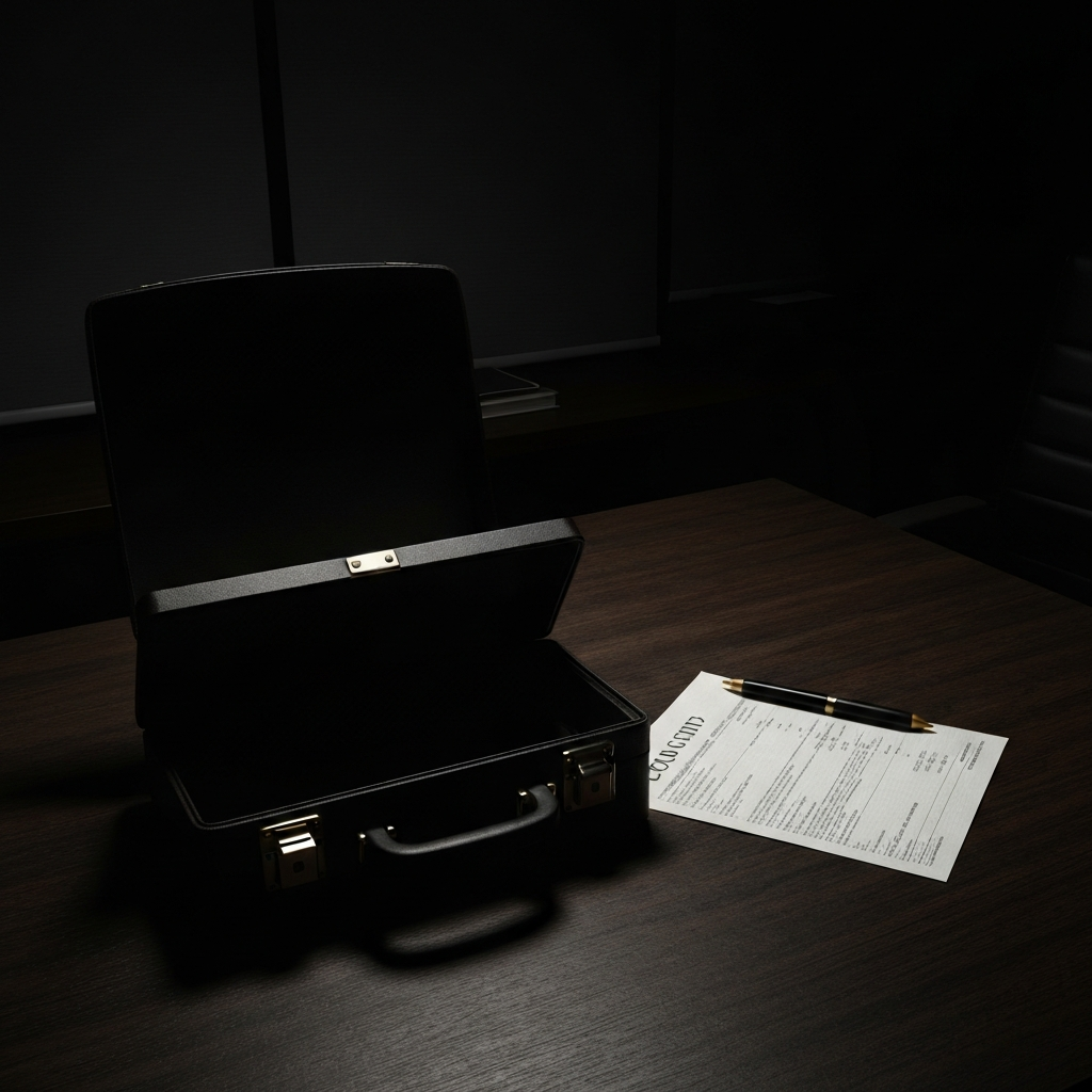 Simbolo de paralisis administrativa con documentos