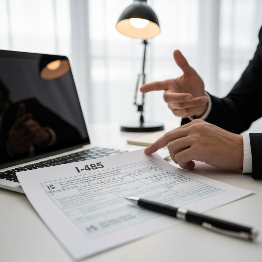 Este cambio en el Visa Bulletin podría acelerar tu proceso de visa EB-2/EB-3 y abrir puertas para trabajadores calificados 2 Manos revisando papeles de solicitud