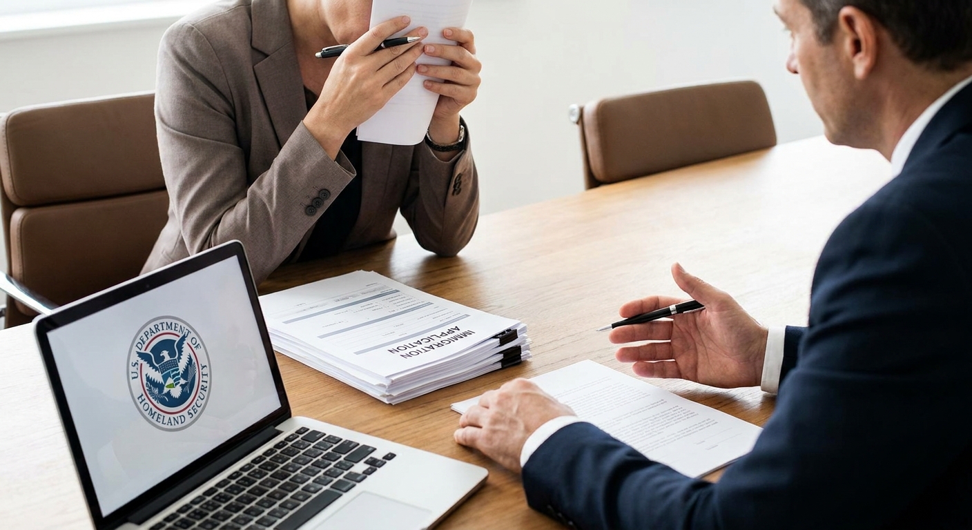 Solicitud de permiso de trabajo por matrimonio: consulta con abogado de inmigración sobre formulario I-765.