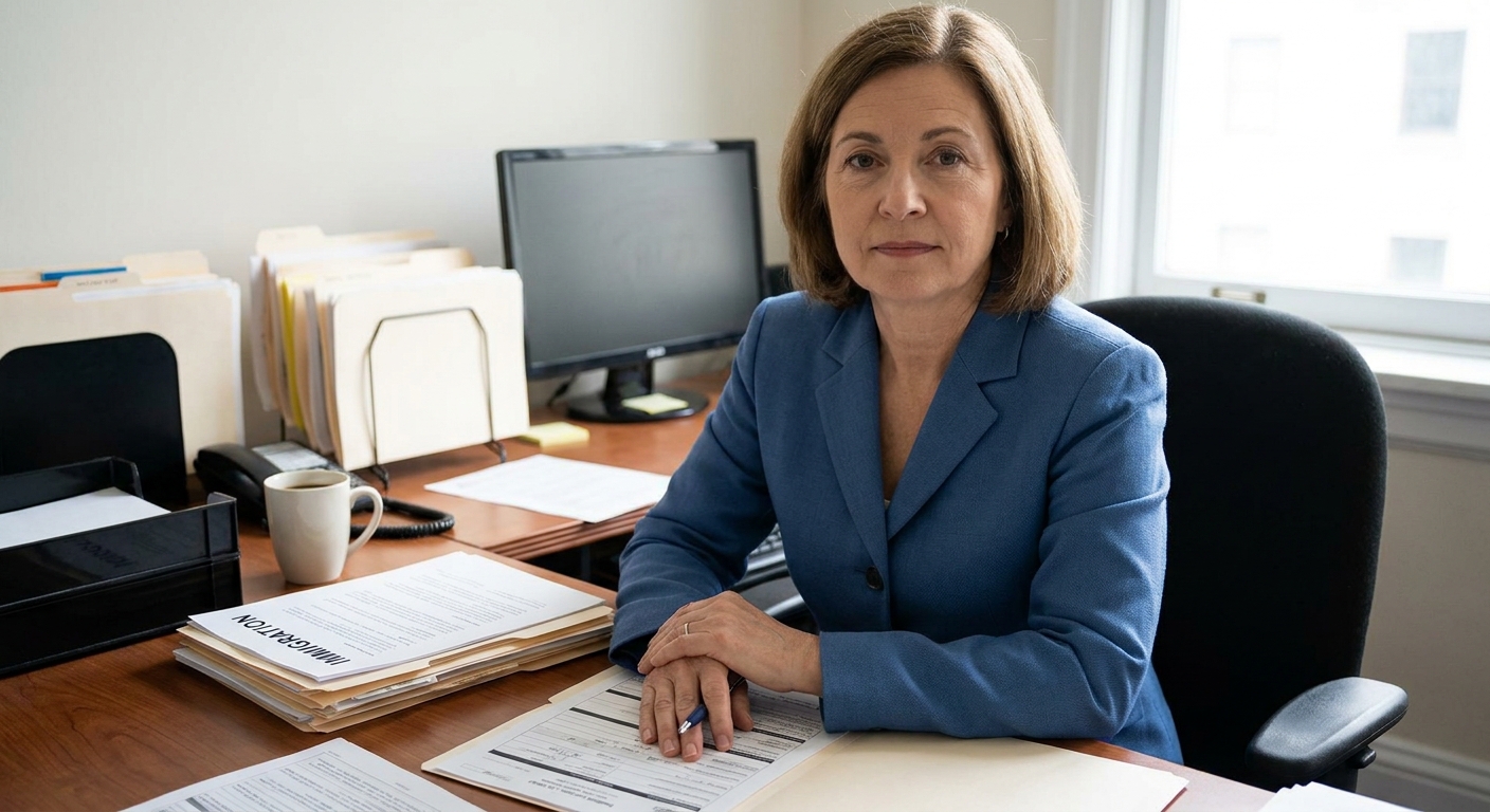 ¿Qué es la categoría C09 del permiso de trabajo y a quién aplica? 1 Persona revisando documentos de categoría C09 permiso de trabajo con asesoría legal en Austin.