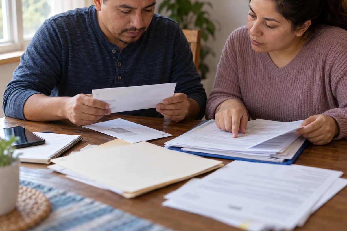 ¿Qué hacer si ICE me detiene en Texas? Documentos y primer contacto 2 Familiares organizan avisos y documentos para evaluar una detención migratoria