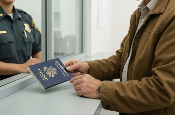 img traveler at border cbp with parole