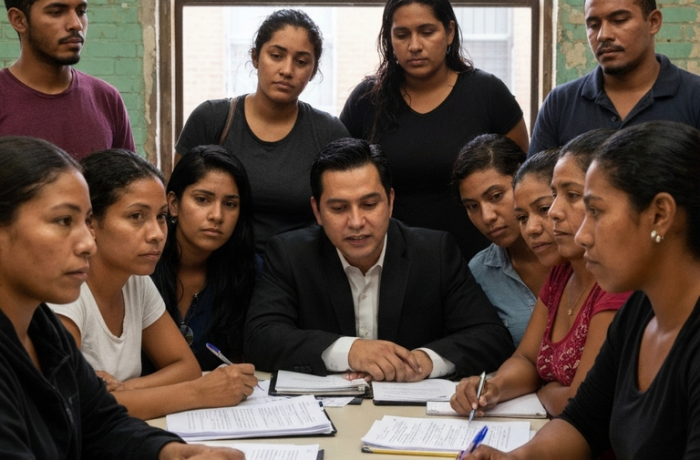 Inmigrantes venezolanos discuten TPS